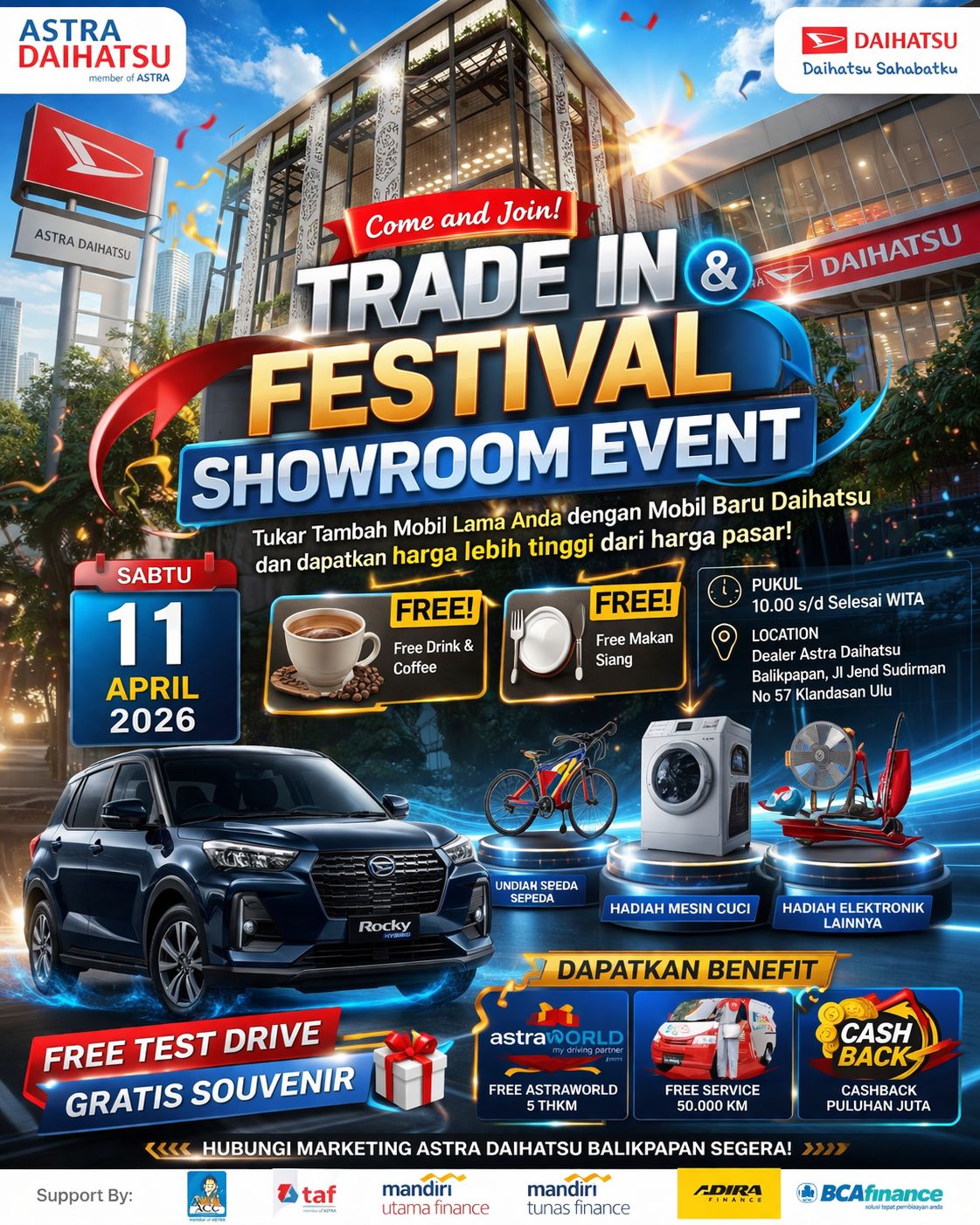 TRADE IN FESTIVAL & TRADE IN 11 APRIL 2026